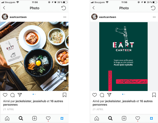 Communication Instagram